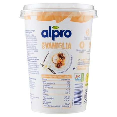 Yogurt di Soia alla Vaniglia, 500 g